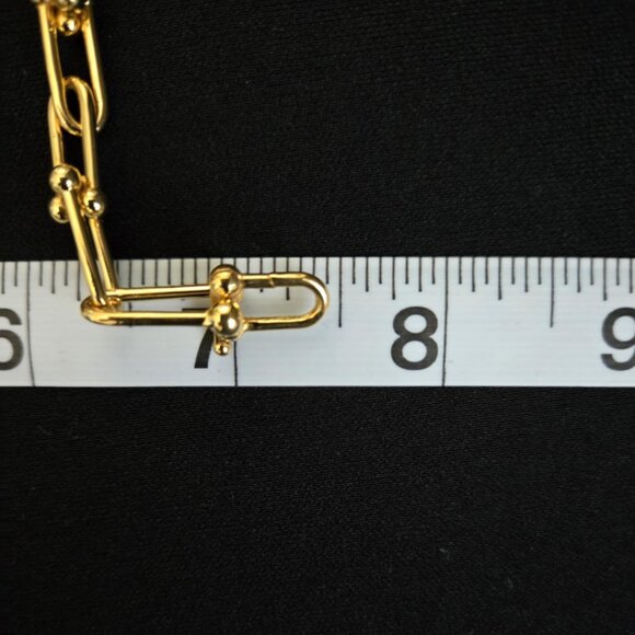 21k Bracelet Hardwarelink design - Picture 10 of 14